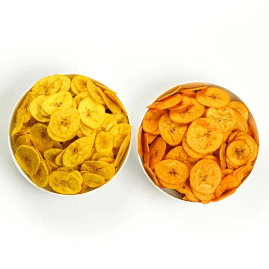 Banana chips + Spicy banana chips combo