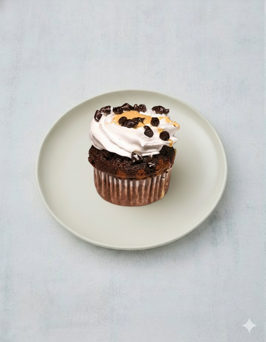 Chocochip caramel cup cakes for parties