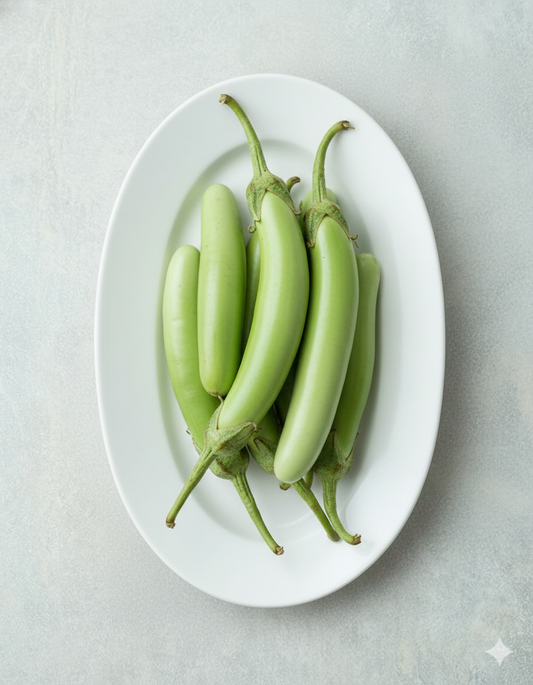 Brinjal Green Long