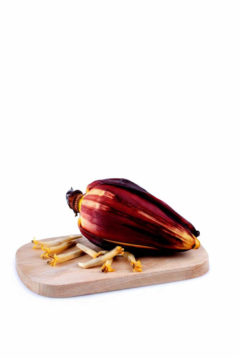 Banana flower zoomed out