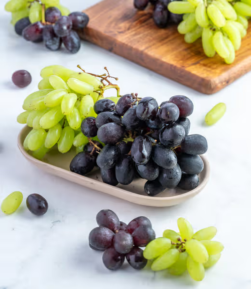 Black & Green Mix Grapes