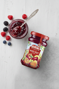 Kissan Mixed Fruit Jam with Berry Jam Bowl