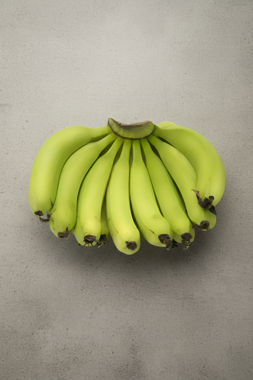 Premium banana bunch with Coupang Fresh aesthetic