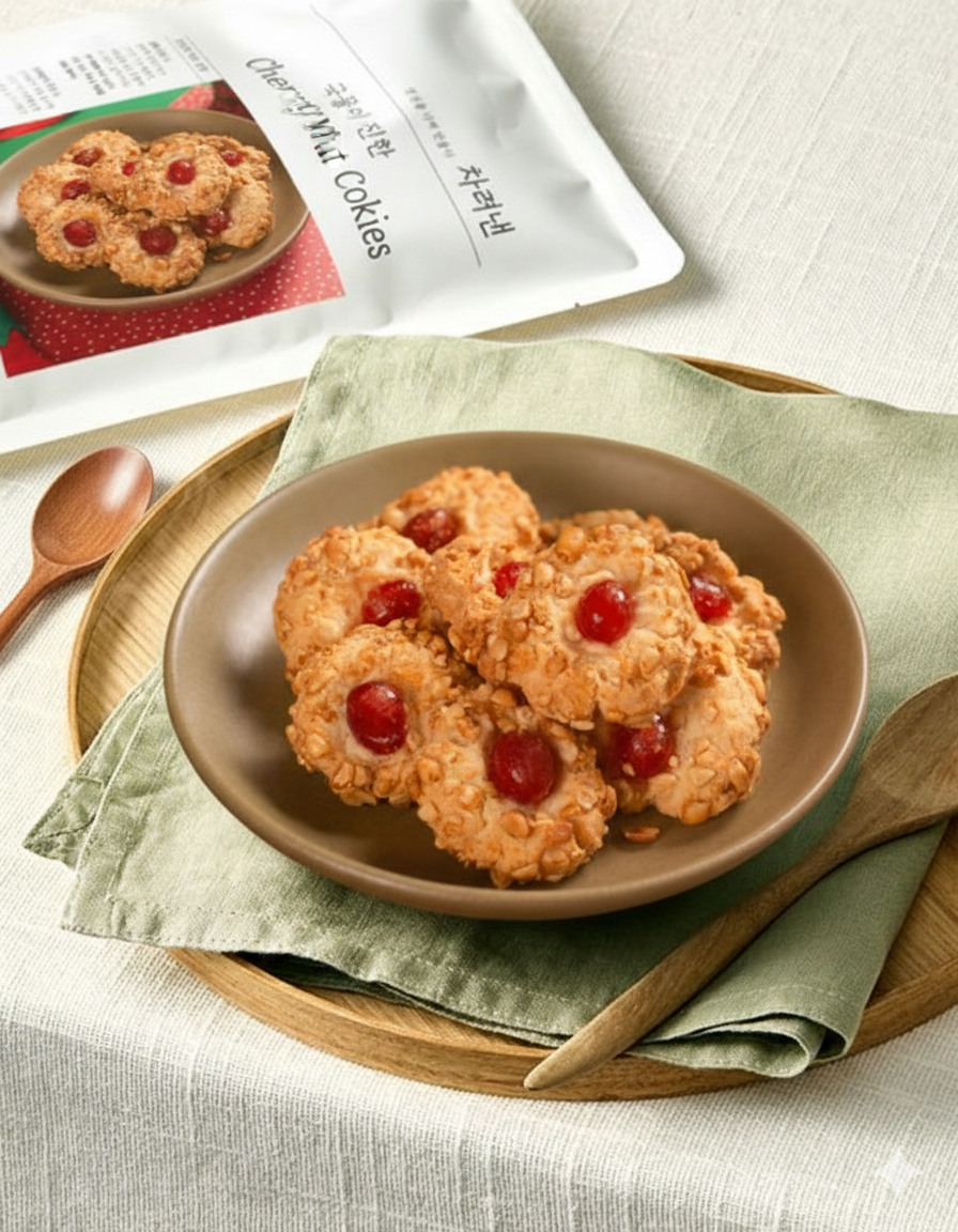 Cherry Nut Cookies