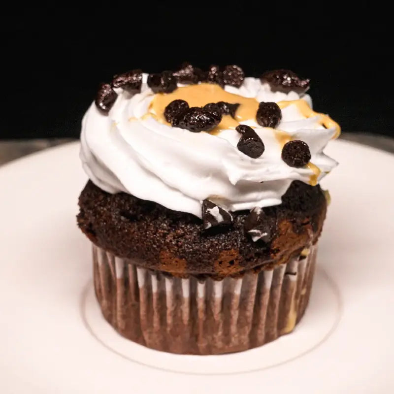 Chocochip caramel cup cakes for parties