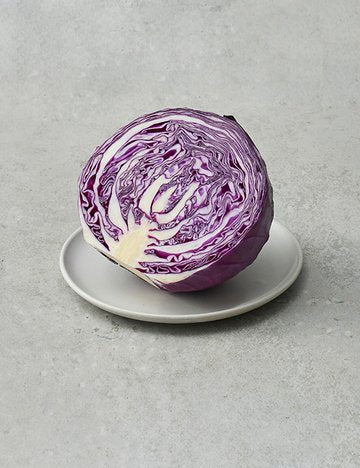Fresh Sliced  Red Cabbage Cut, 500 g
