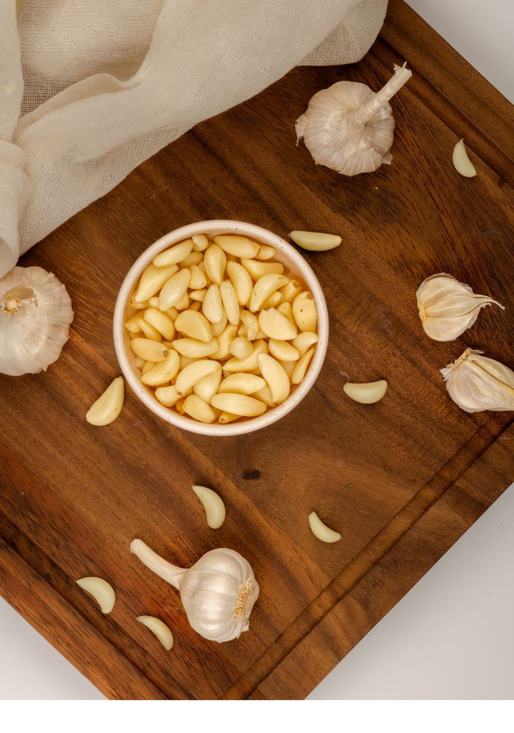 Peeled Garlic (Hand Peeled)