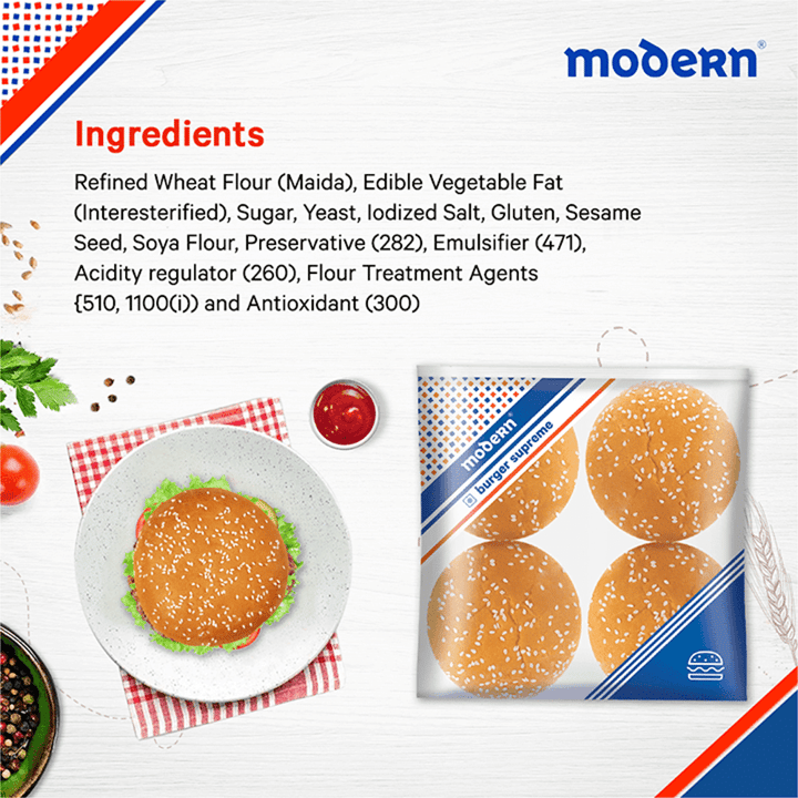 Modern Burger Bun 280g
