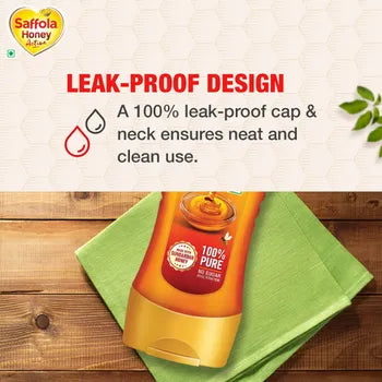 Saffola Honey Active Squeezy, 2x350 gm (Buy 1 Get 1 Free)