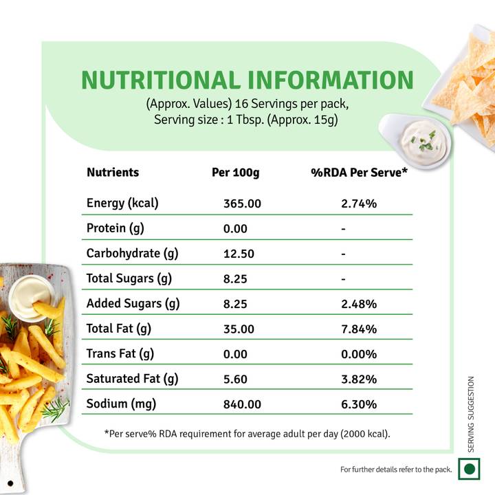 Veeba Veg Mayonnaise 250g
