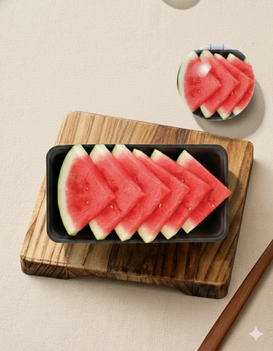 Sliced Watermelon