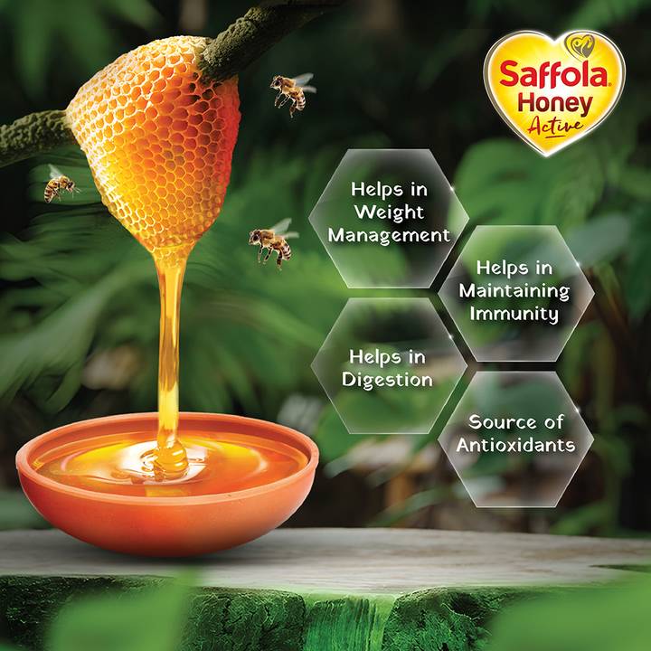 Saffola Active Honey 500g - Versatile and Flavorful