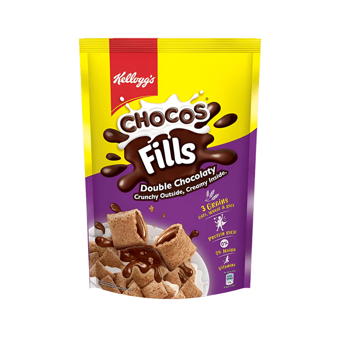 Kellogg's Chocos Fills Double Chocolaty Cereal
