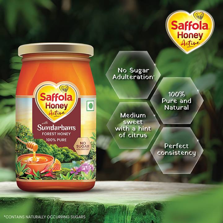 Saffola Active Honey 500g - Versatile and Flavorful