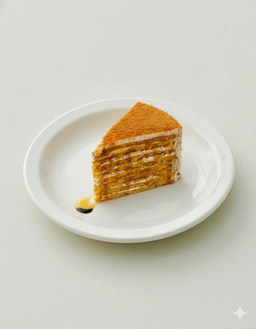 Honey cake pastry