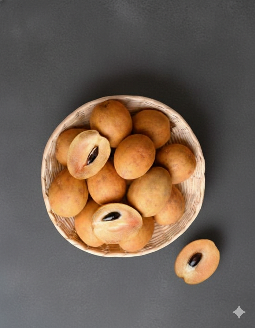 Chiku (Sapota) Round ,Loose