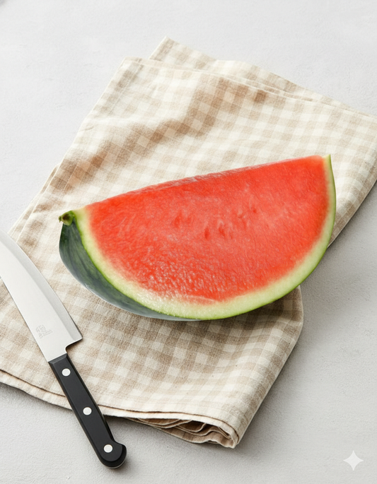 Watermelon cut piece Quarter