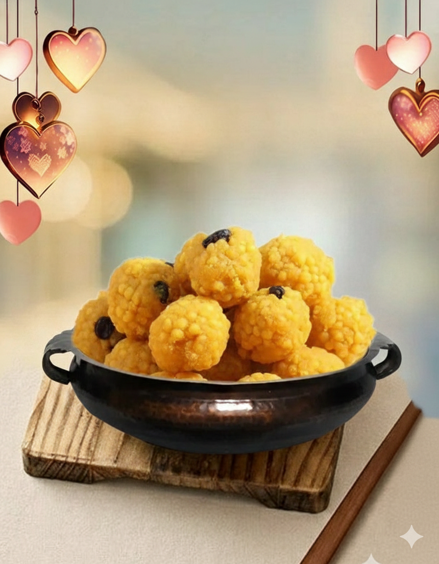 Kerala Sweet Yellow Ladoo