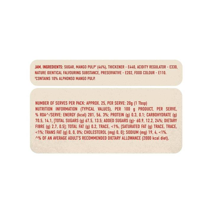 Kissan Mango Jam 490 g