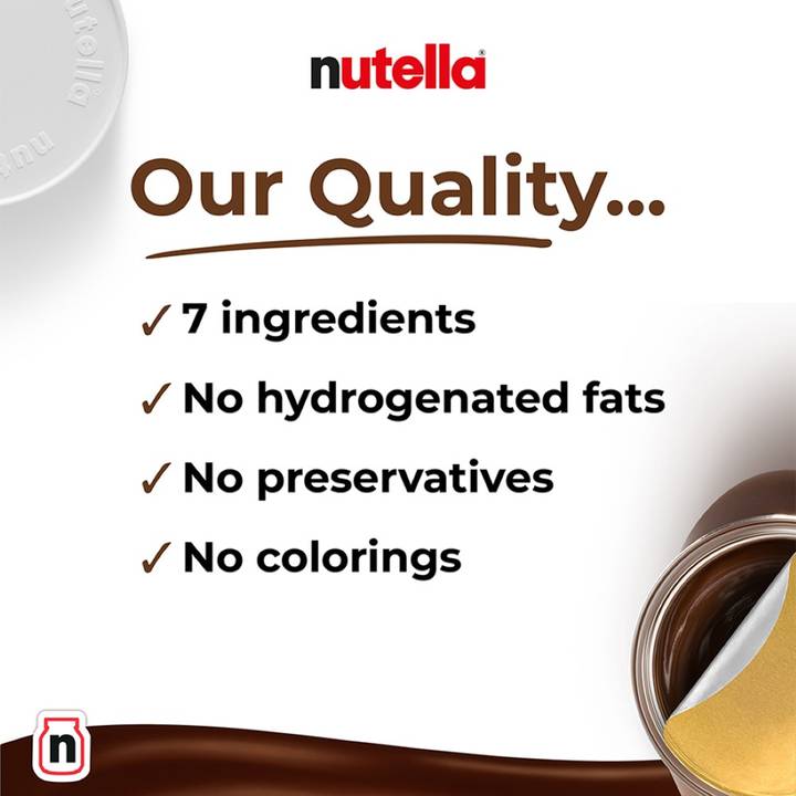 Nutella Hazelnut Chocolate Spread with Cocoa - 350 g