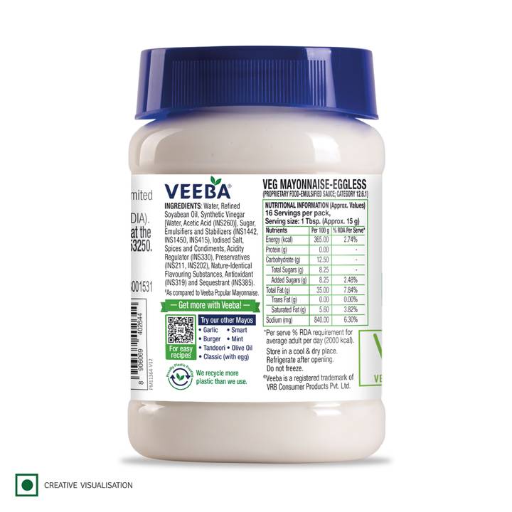 Veeba Veg Mayonnaise 250g