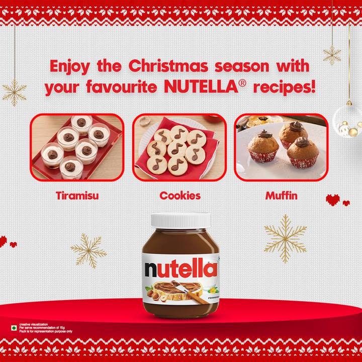 Nutella Hazelnut Chocolate Spread with Cocoa - 350 g