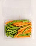 Carrot  + French Beans [Julienne cut]