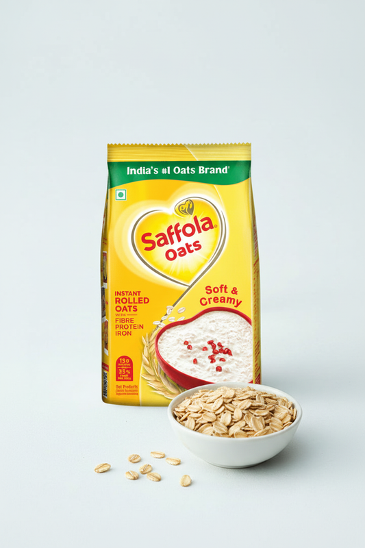 Saffola Oats with Raw Rolled Oats