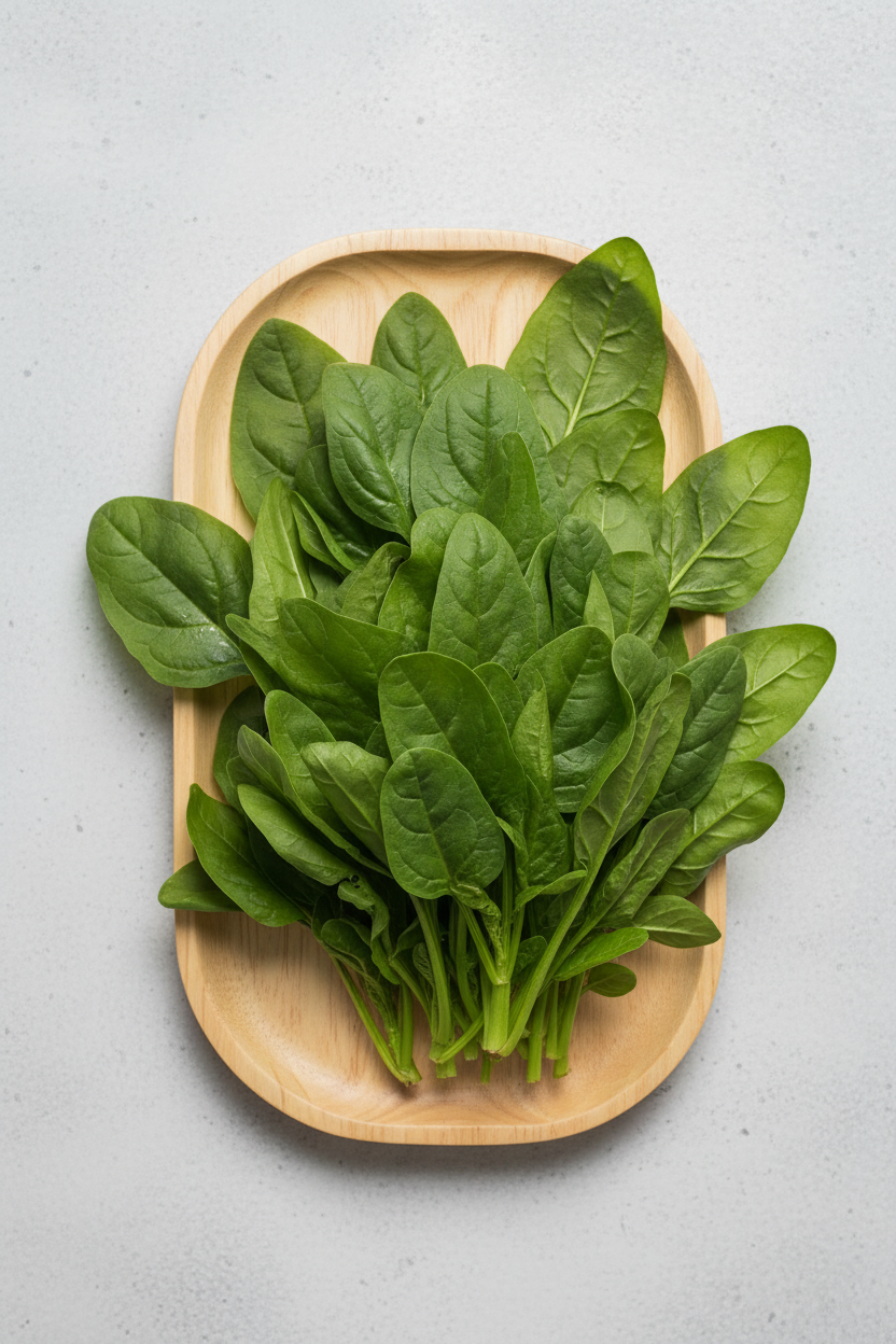 Spinach Product Display